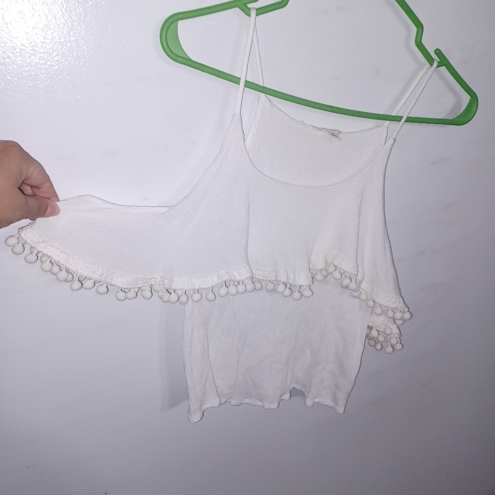 Aeropostale Open Shoulder Top W Sz Small